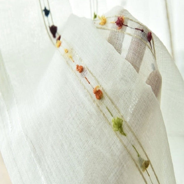 Firana w stylu boho z chwostami