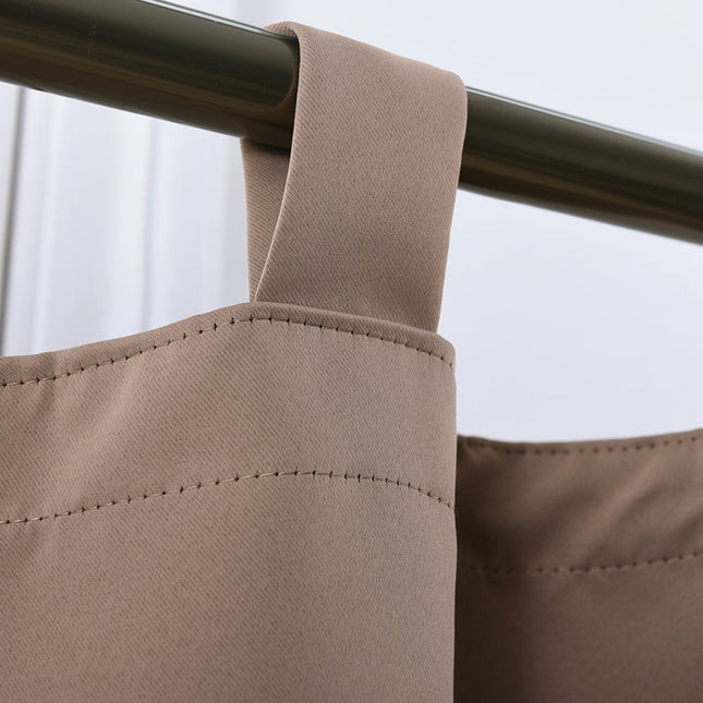 Zasłona zaciemniająca na szelkach do pokoju