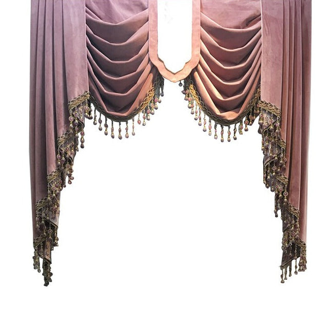 Welurowa zasłona zaciemniająca z tłoczeniem