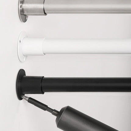 Stalowy teleskopowy karnisz rozporowy