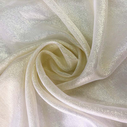 Błyszcząca firana w stylu glamour