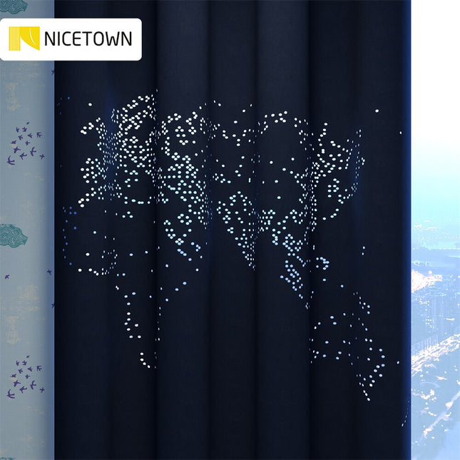 Gładka jednokolorowa zasłona zaciemniająca