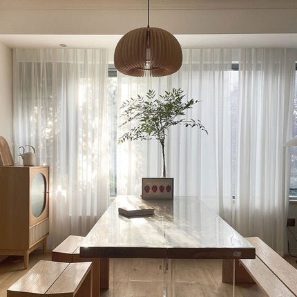 Nowoczesna plisowana firana do salonu