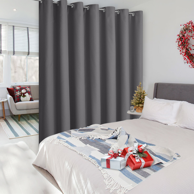 Gładka zasłona zaciemniająca do sypialni