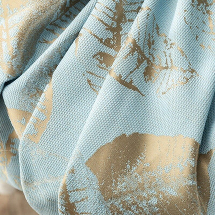 Zasłona w złote liście miłorzębu