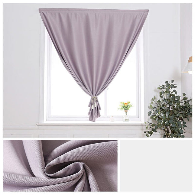 Lawendowa zasłona na rzep do okna