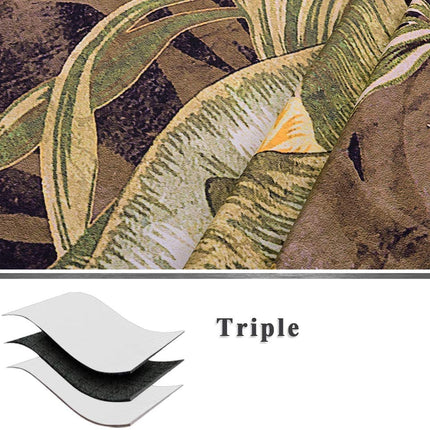 Zasłona zaciemniająca we wzór tropikalnej dżungli