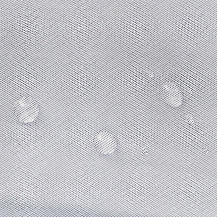 Biała firana zewnętrzna na oczkach