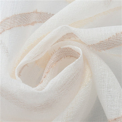 Nowoczesna firana w pionowe fale