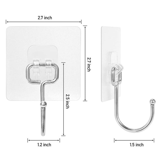 Mocny samoprzylepny haczyk na ścianę