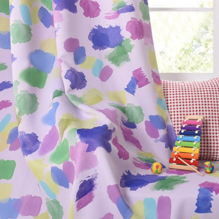 Kolorowa zasłona do pokoju dziecięcego