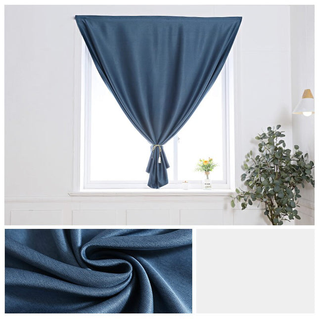 Bezinwazyjna zasłona na rzepy na okno