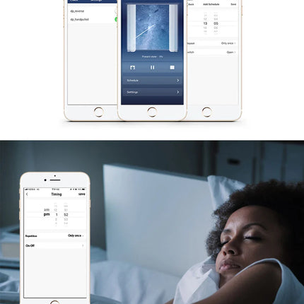 Karnisz elektryczny do zasłon z pilotem