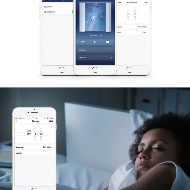 Karnisz elektryczny do zasłon z pilotem