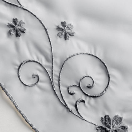 Wiązana zazdrostka kuchenna z haftem