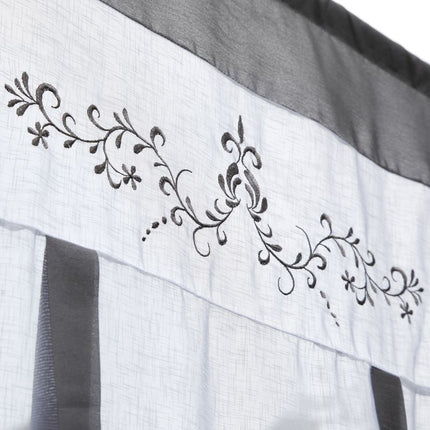 Zazdrostka kuchenna regulowana z haftem