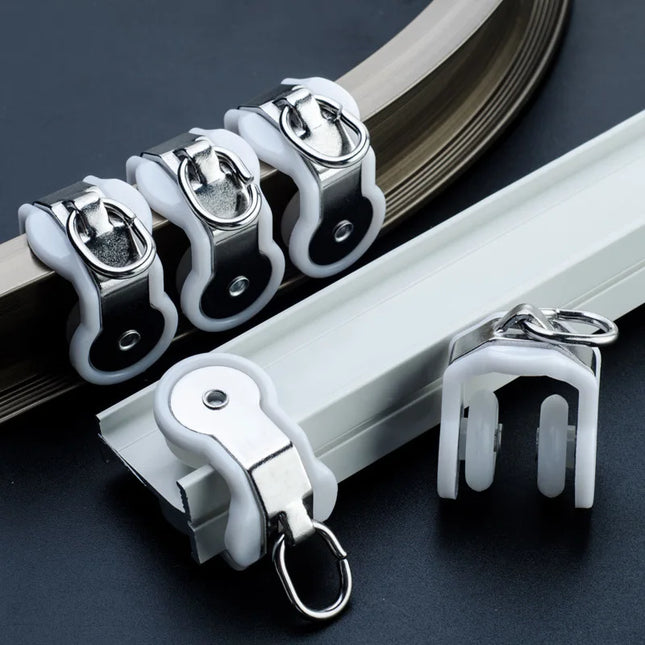 Sufitowa szyna zasłonowa gięta łukowa