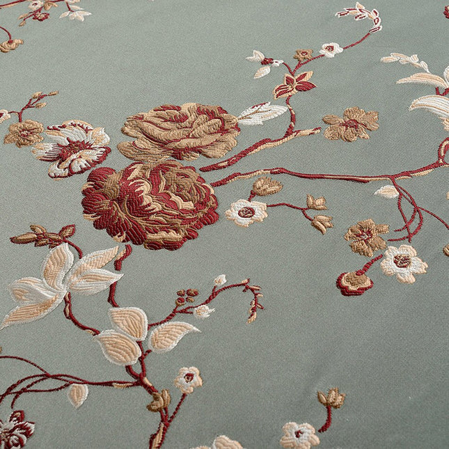 Zasłona zaciemniająca w romantyczne kwiatowe wzory