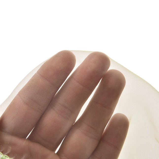 Firana z wzorem zwisających liści