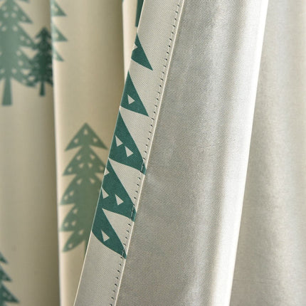 Skandynawska zasłona zaciemniająca w jelenie