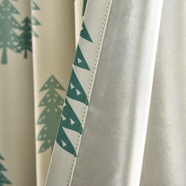 Skandynawska zasłona zaciemniająca w jelenie