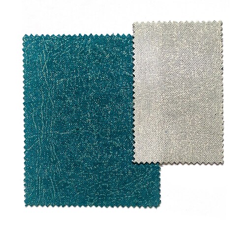 Zasłona zaciemniająca w kolorze petrol.