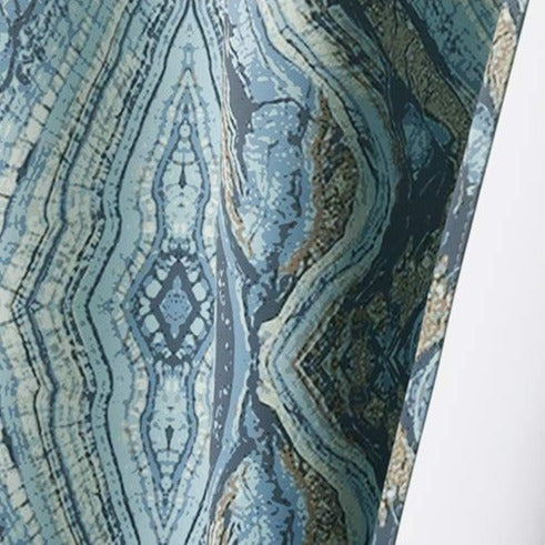 Nowoczesna zasłona w abstrakcyjny wzór