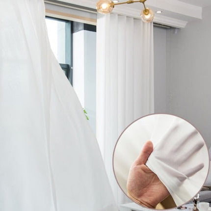 Lekka firana z etaminy na metry