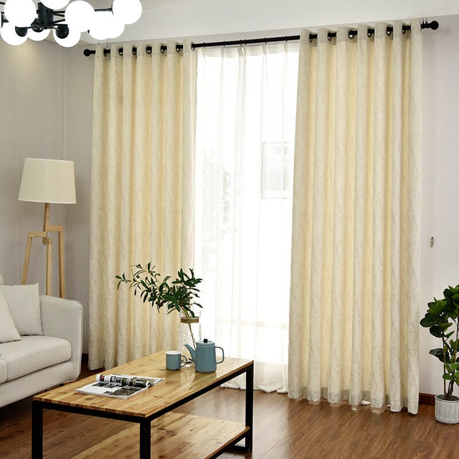 Elegancka zasłona o ciekawej strukturze