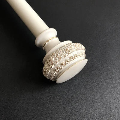 Karnisz drążkowy w stylu vintage