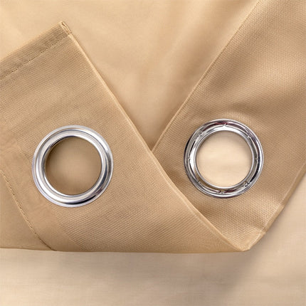 Półprzezroczysta zasłona do salonu gładka