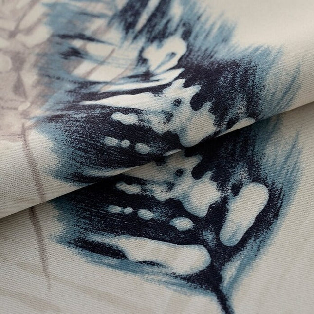 Zasłona zaciemniająca w liście do sypialni