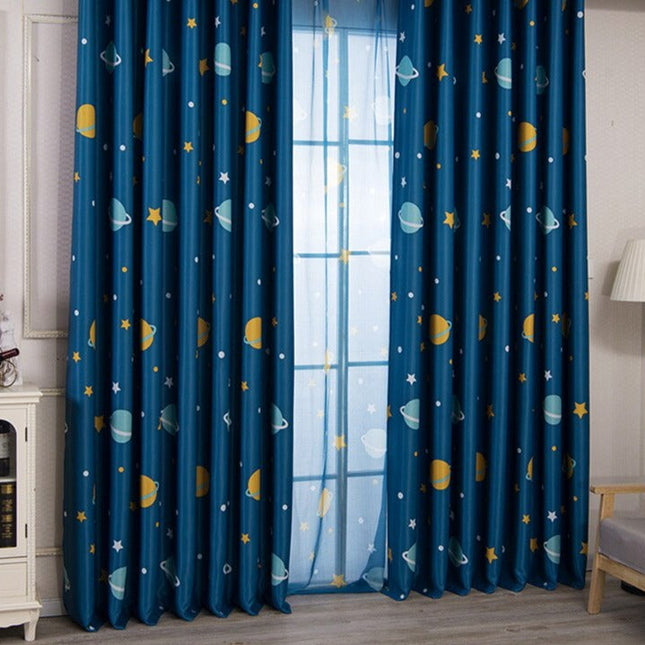 Dziecięca zasłona zaciemniająca w kosmos