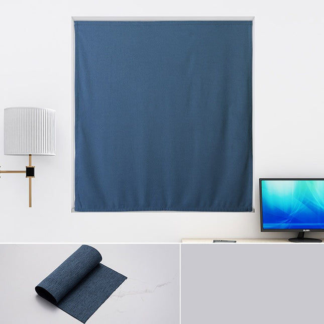 Bezinwazyjna zasłona zaciemniająca na rzep