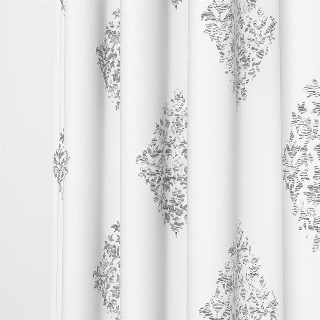 Elegancka zasłona w adamaszkowy wzór