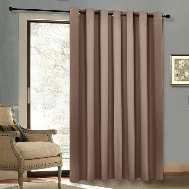 Gładka zasłona zaciemniająca do sypialni