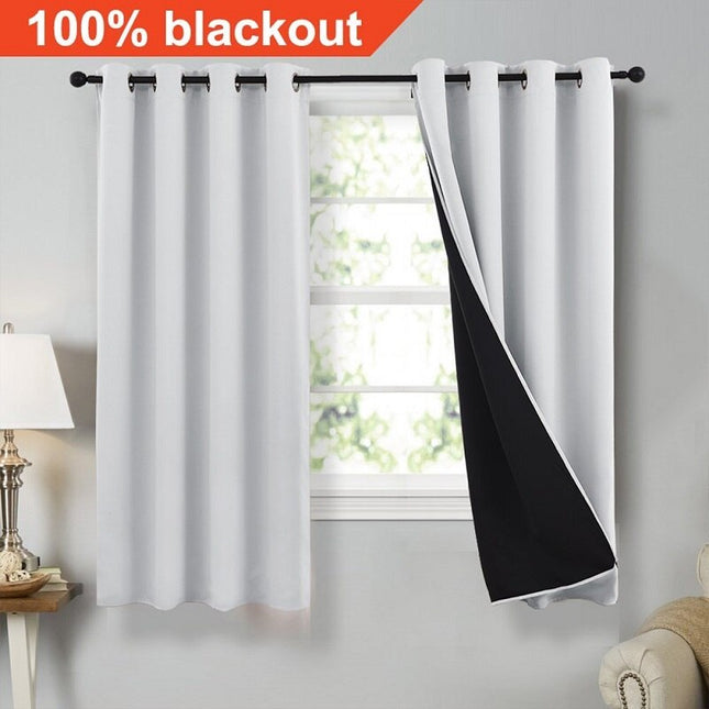 Gładka zasłona zapewniająca 100% zaciemnienia