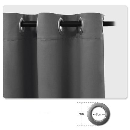 Szara zasłona zewnętrzna wodoodporna