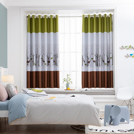 Zasłona do pokoju dziecka las