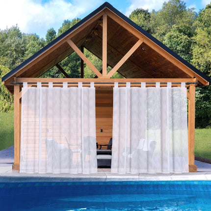 Zasłona ogrodowa na szelkach wodoodporna