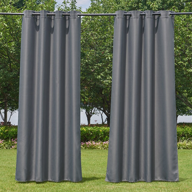 Wodoodporna zasłona ogrodowa na przelotkach