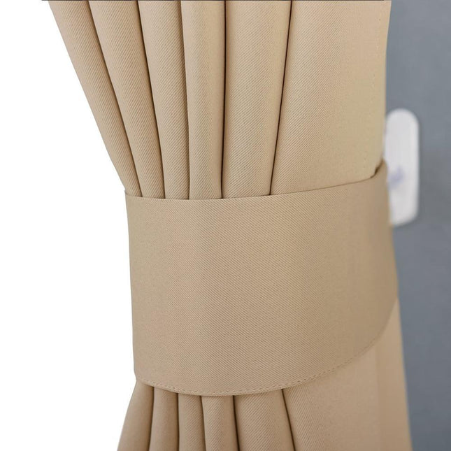 Gładka zasłona zaciemniająca w kolorze szałwii