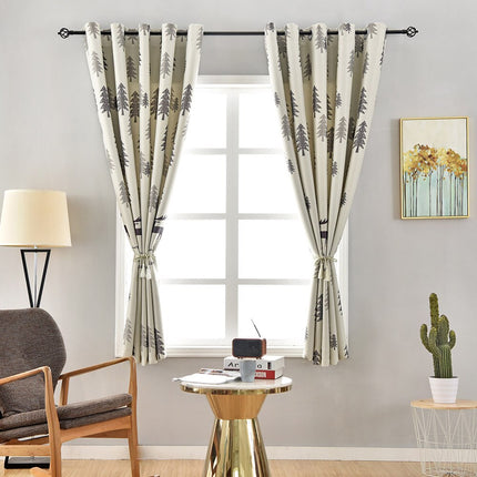 Skandynawska zasłona zaciemniająca w jelenie