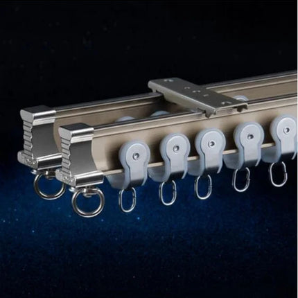 Sufitowa szyna zasłonowa gięta łukowa