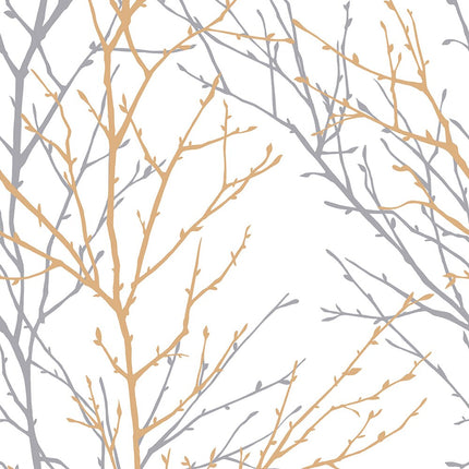 Zasłona zewnętrzna w gałązki na taras