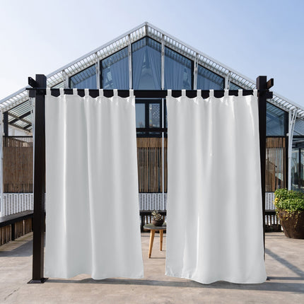 Zewnętrzna zasłona tarasowa na szelkach