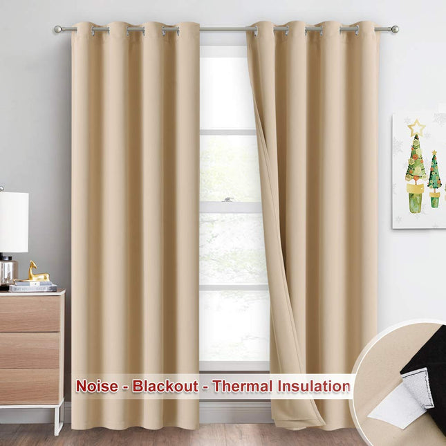 Zasłona 100% zaciemniająca i termiczna