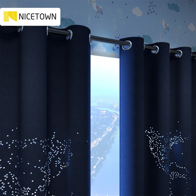 Gładka jednokolorowa zasłona zaciemniająca