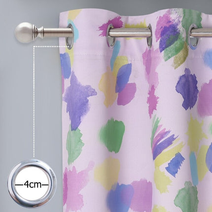 Kolorowa zasłona do pokoju dziecięcego