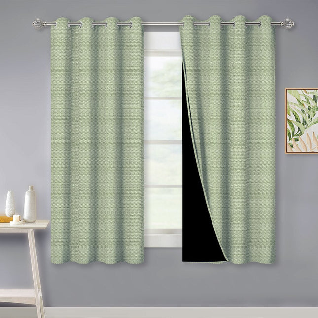 Gruba zasłona zaciemniająca na przelotkach